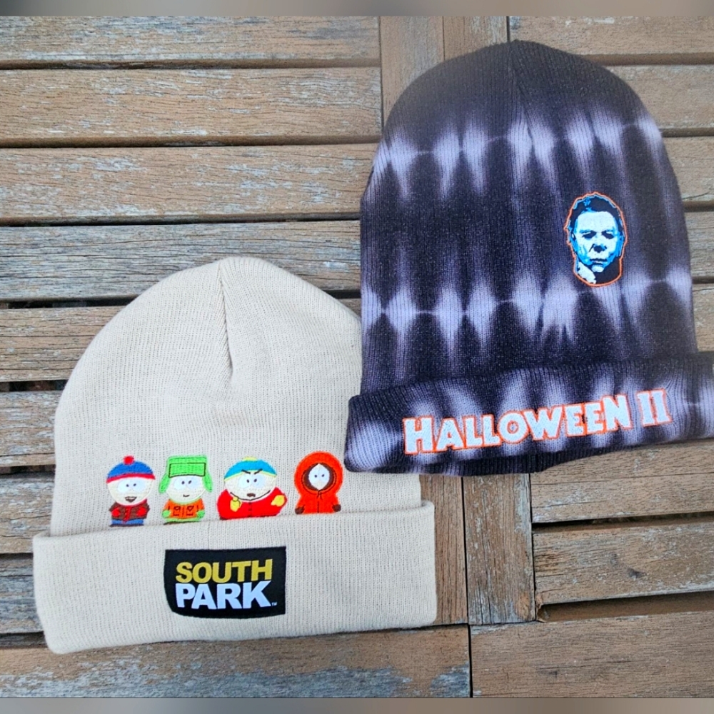 South park and Michael Myers beanies